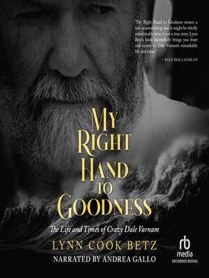 cover image of My Right Hand to Goodness